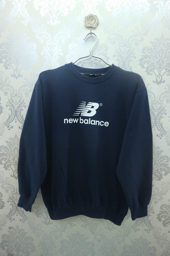 Vintage New Balance Shirt Big Spell Out Streetwear Sportswear New Balance Sweater Shirt