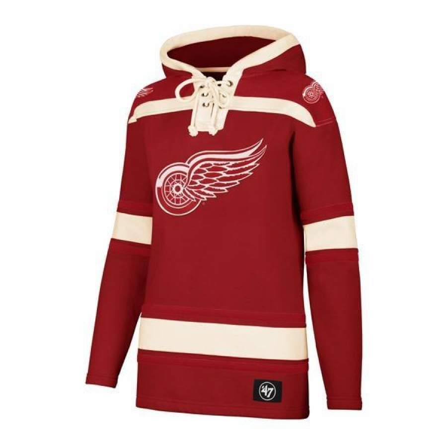 Detroit Red Wings ’47 Lacer Hoodie Unisex 3D All Over Print