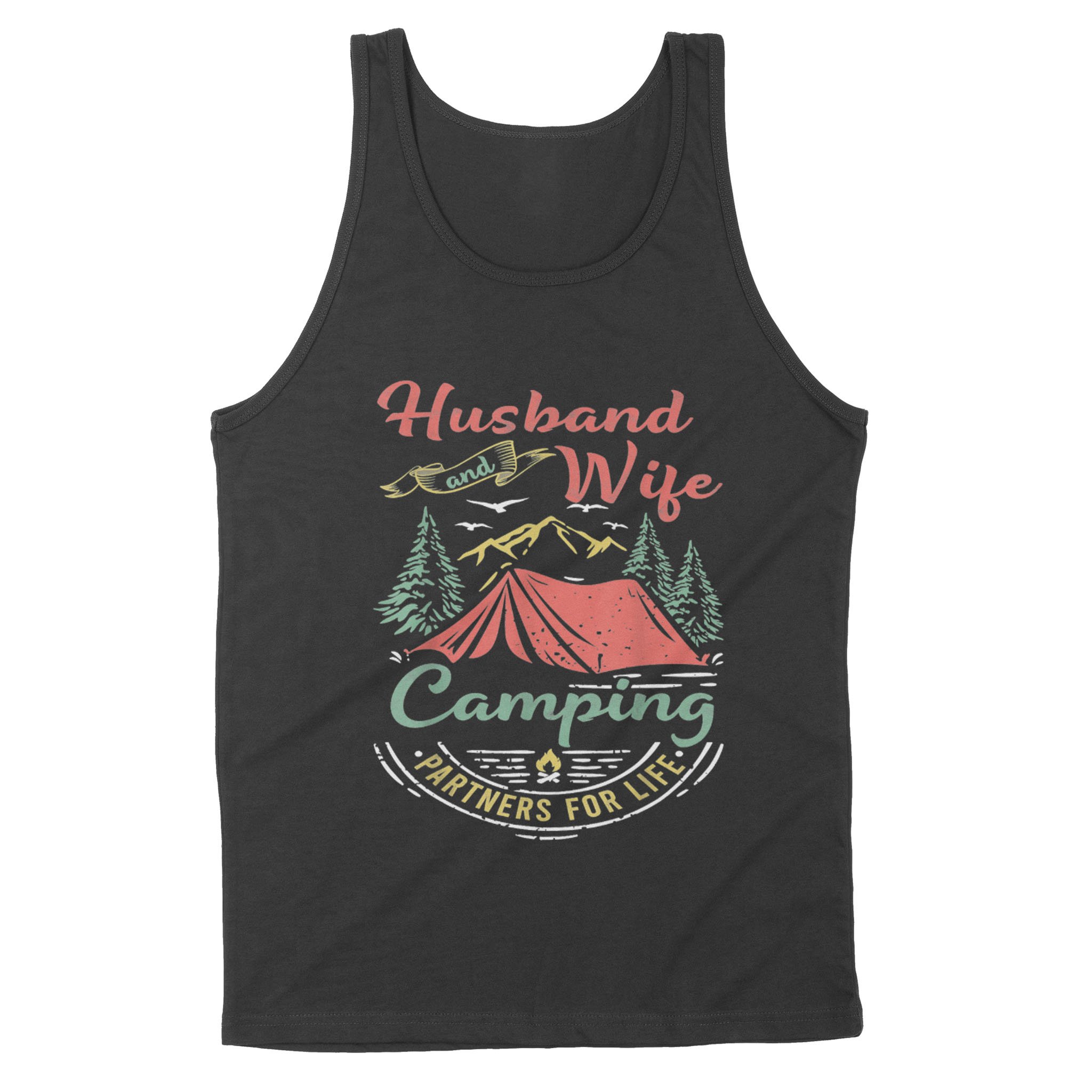 Husband and Wife Camping Partners for Life Camping Couple – Standard Tank