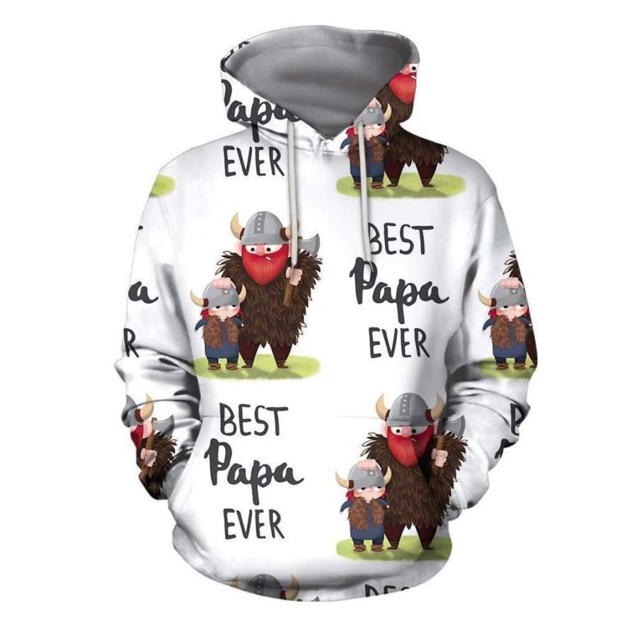 3D All Over Print Best Papa Ever Shirt and short for man and women PL