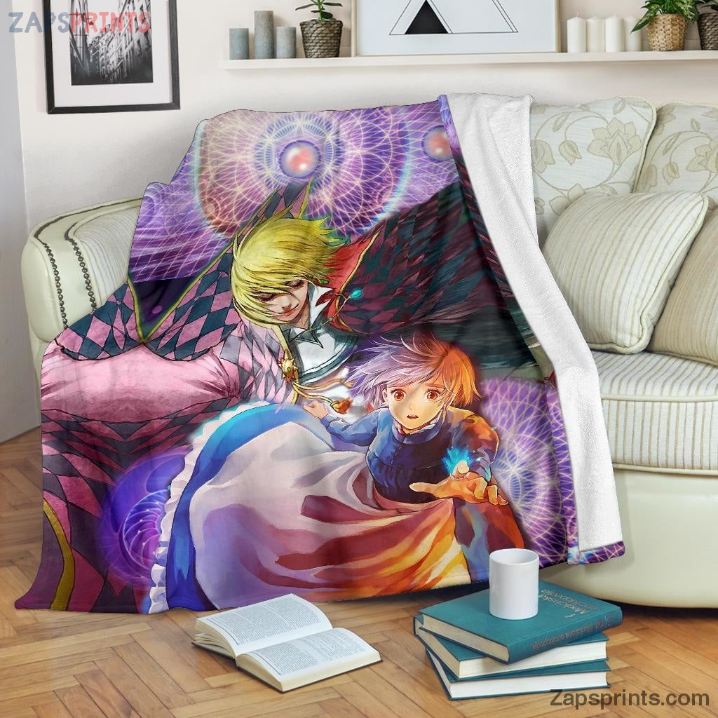 Enlightened Howls Moving Castle Blanket