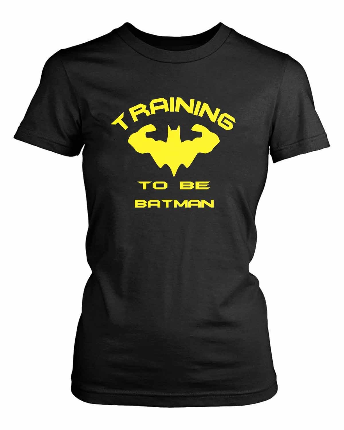 Training To Be Batman Muscle Women’S T-Shirt