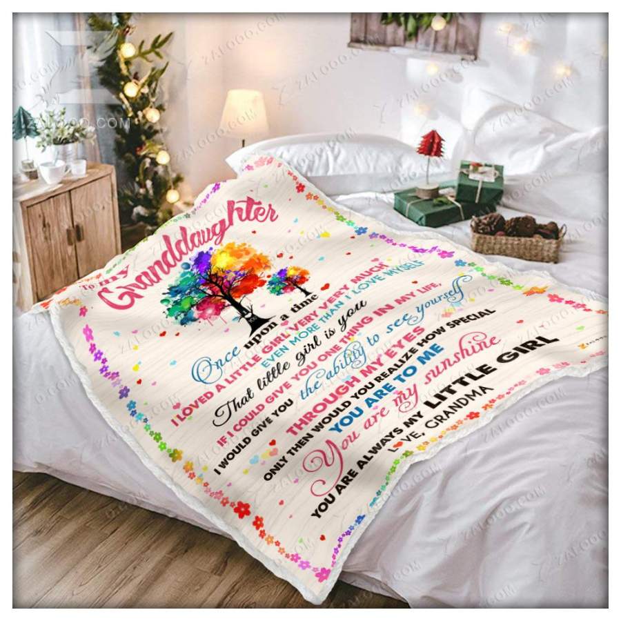 Zalooo – To My Granddaughter – Blanket – You Are Always My Little Girl