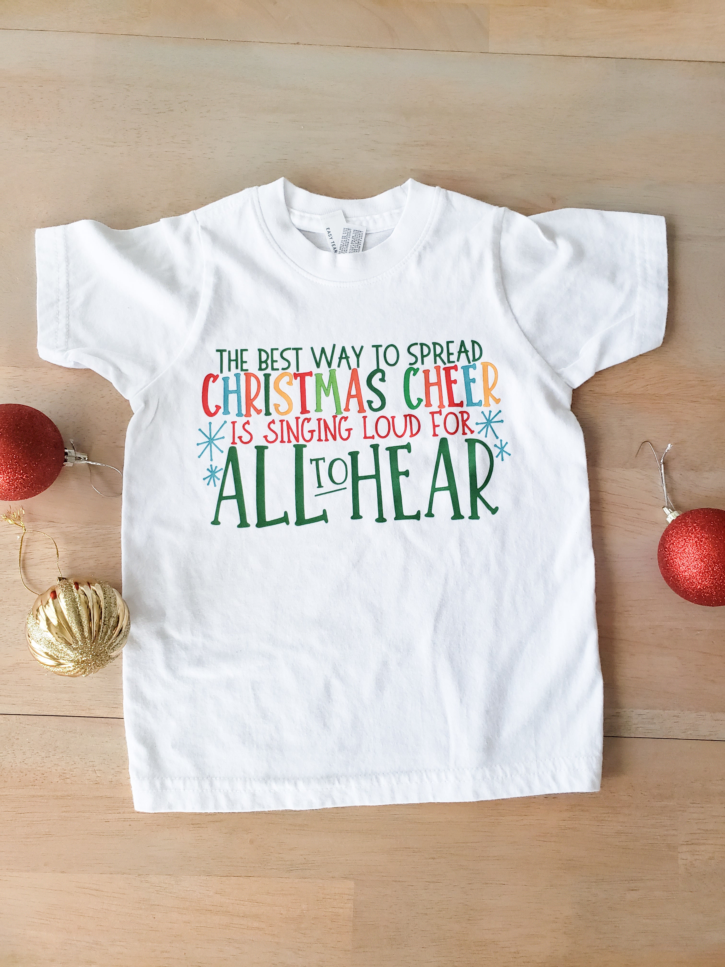 Best Way To Spread Christmas Cheer Child Shirt