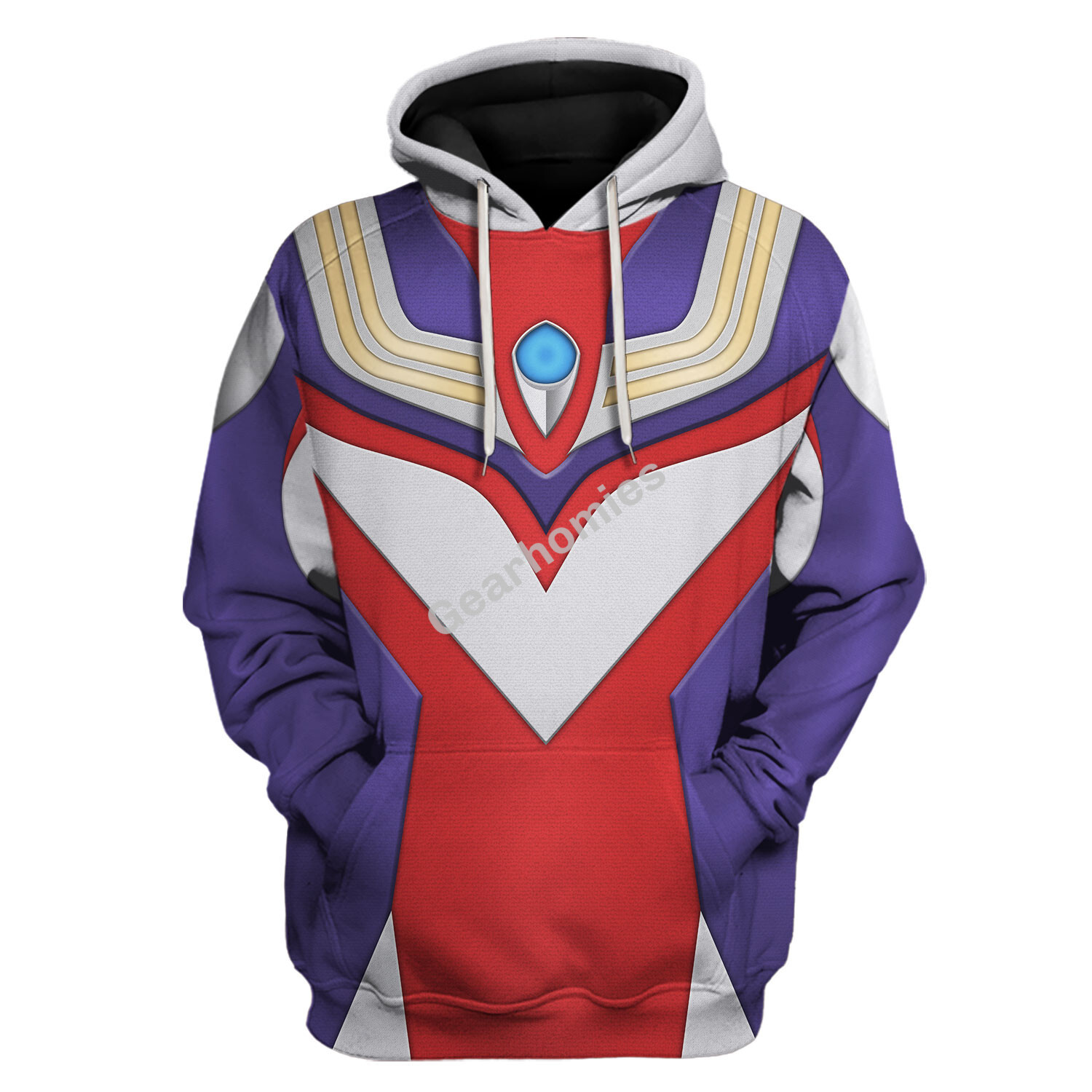 Ultraman Tiga Hoodies Sweatshirt T-Shirt Hawaiian Tracksuit