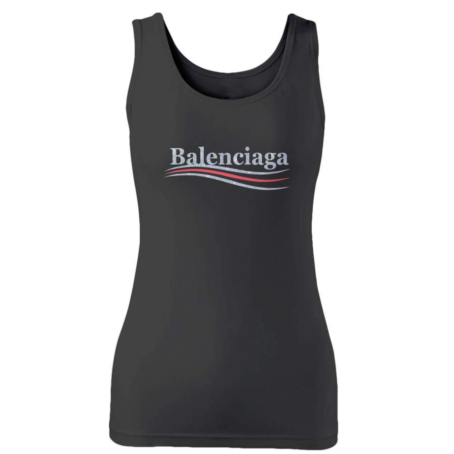 Balenciaga Bling Bling Stripes Woman’s Tank Top