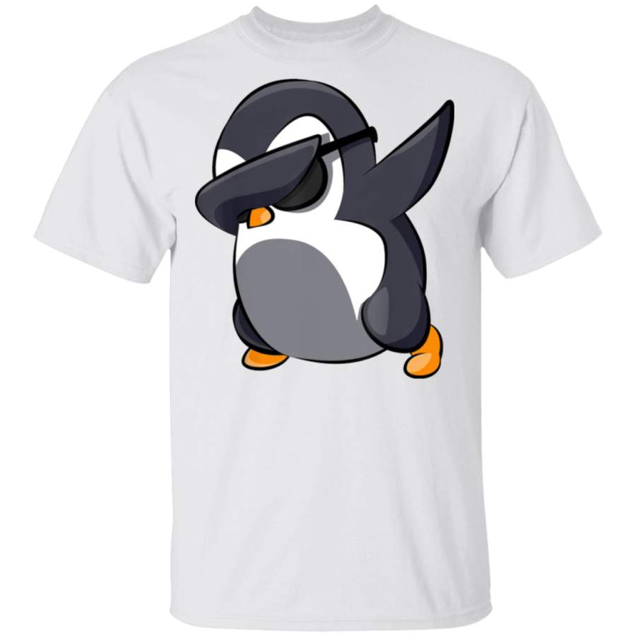 Penguin Shirt Cute Cool Penguin Dabbing T-Shirt For Men Woman Gift Idea