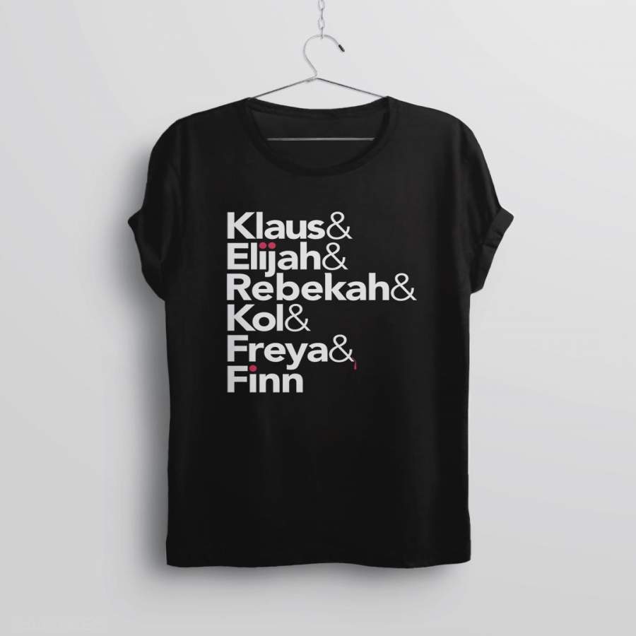 The Originals Helvetica Vampire T-Shirt