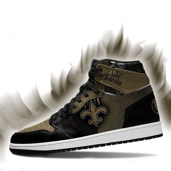 New Orleans Saints Air Jordan 1 High Sneaker Air Jordan High Sneakers Sport Sneakers