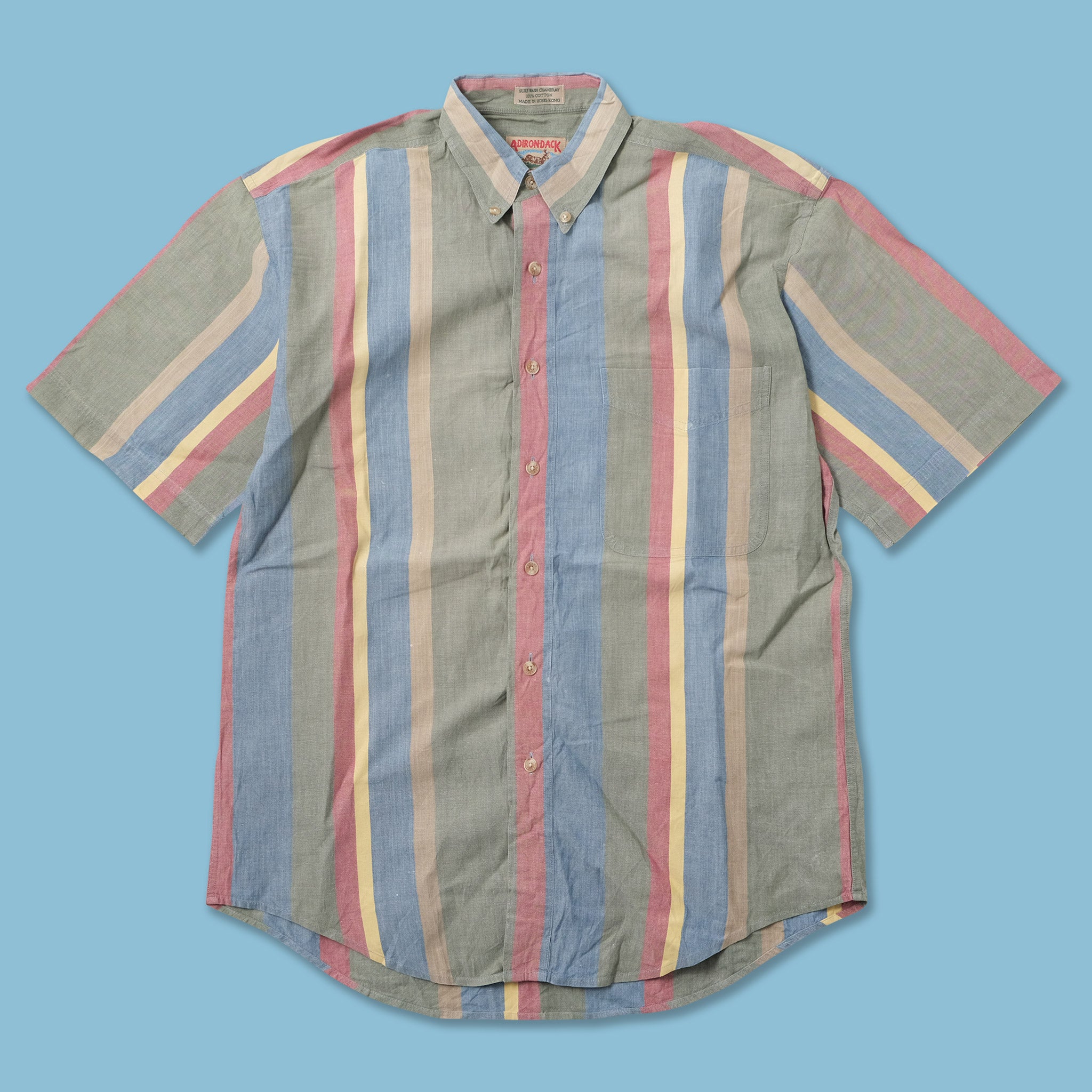 Vintage Striped Shirt Large