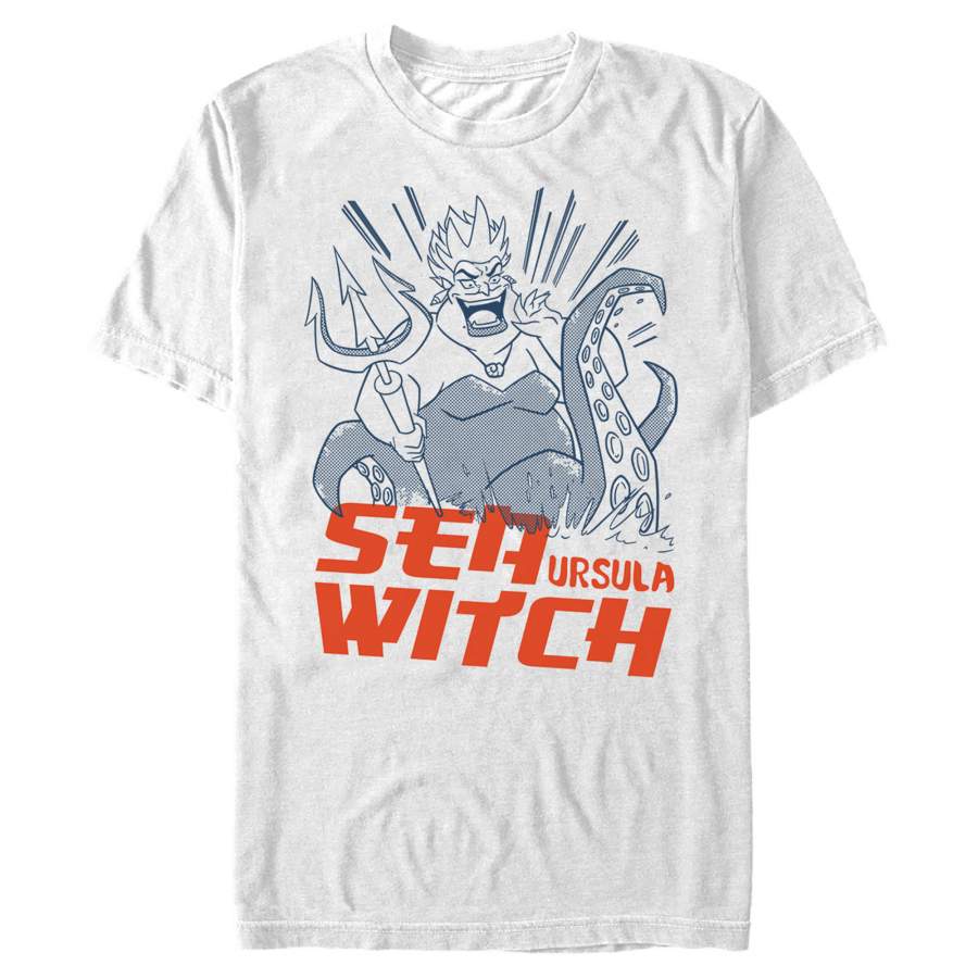 The Little Mermaid Men’s Anime Ursula  T Shirt