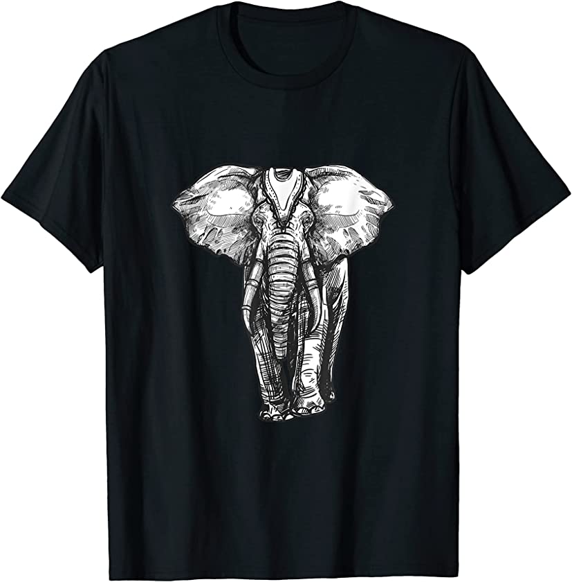 African Indian Asian Elephant Animal Lover Gift T-Shirt