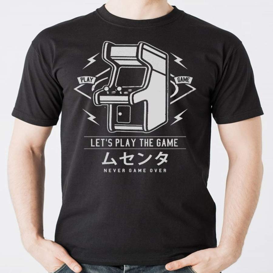 Gamer T Shirt Arcade Game Old Game T Shirt Men Vintage T Shirt