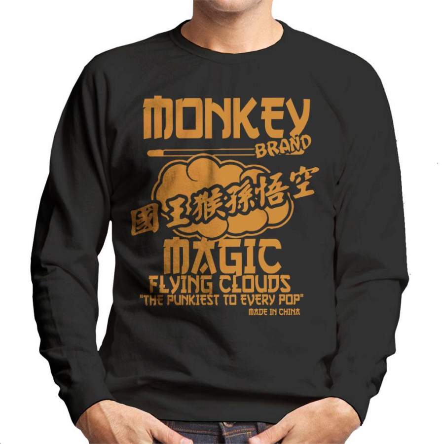 Monkey Magic Flying Clouds The Pukiest To Every Pop Men’s Sweatshirt