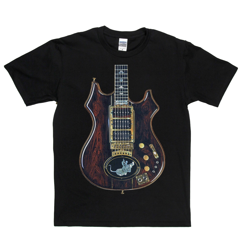 Jerry Garcia Tiger Guitar T-Shirt