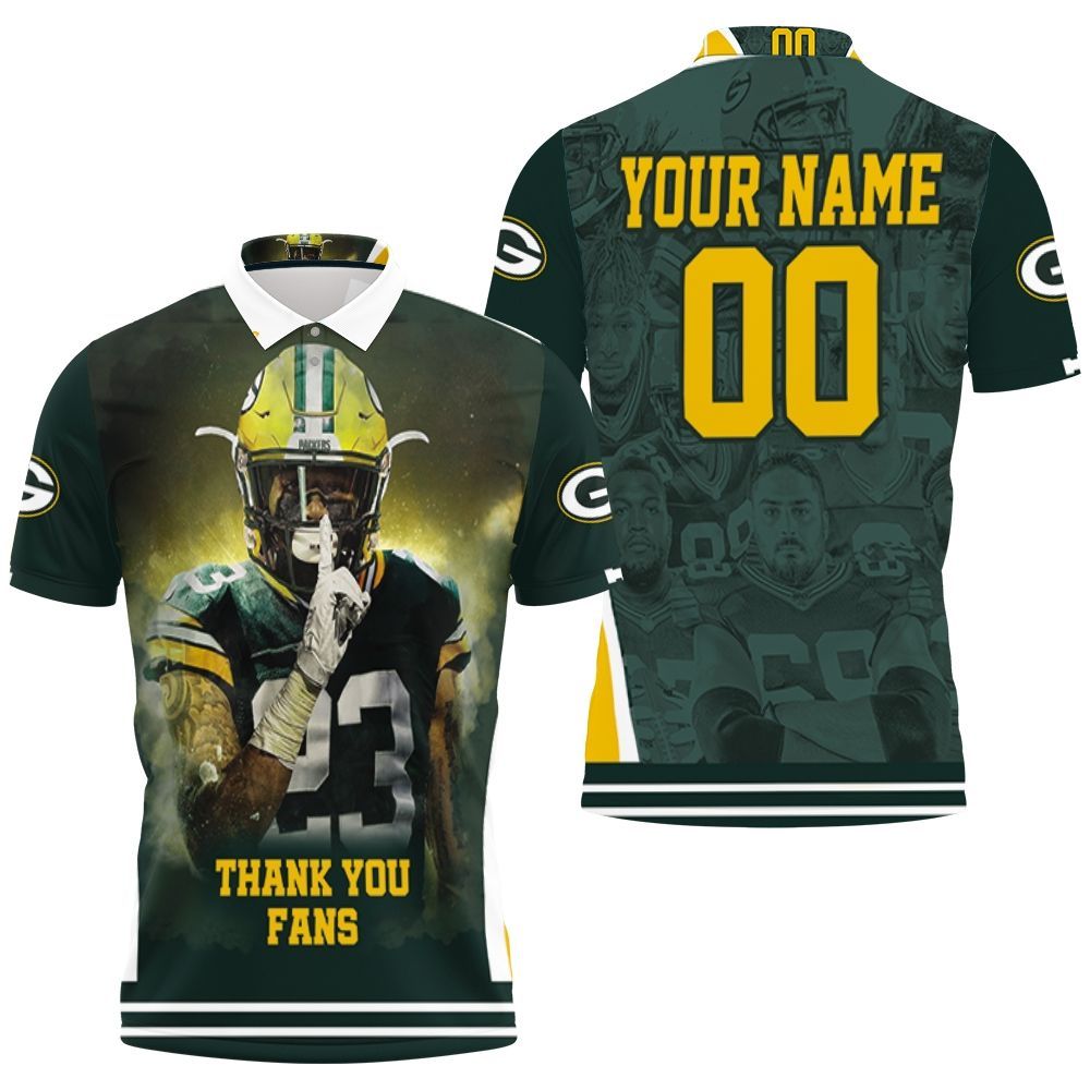 Green Bay Packers Nfc Noth Champions Jaire Alexander Darnell Savage Thank You Fans Personalized Polo Shirt