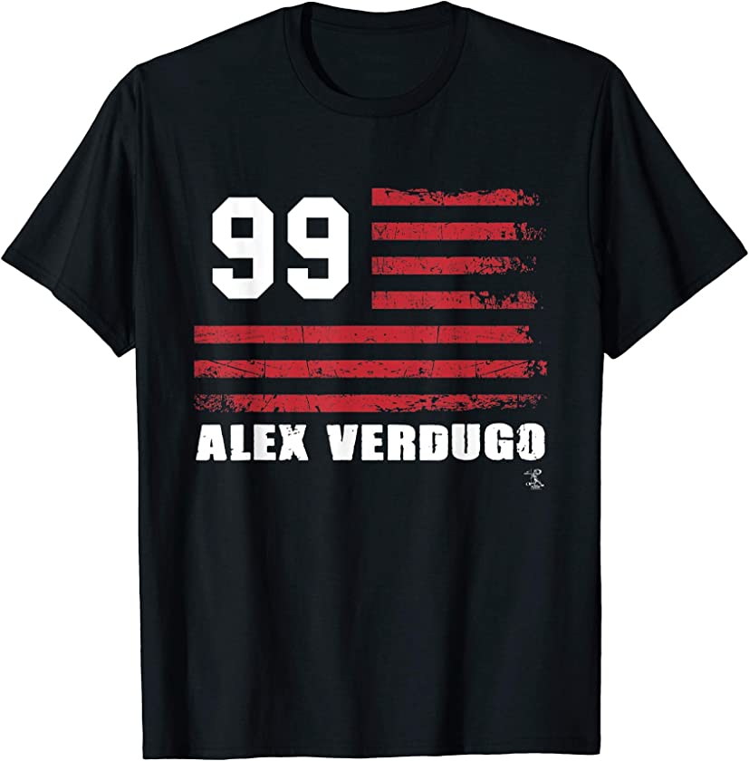 Alex Verdugo Vintage Flag Gameday T-Shirt