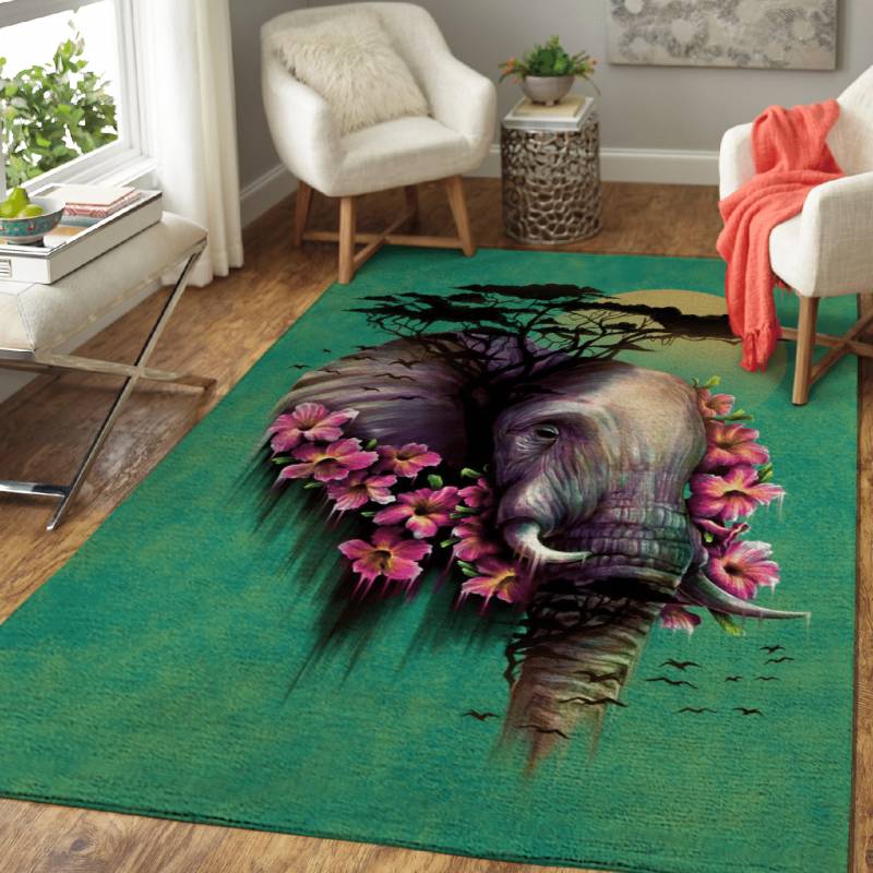 The Wild Bloom – Animals Area Rug Carpet