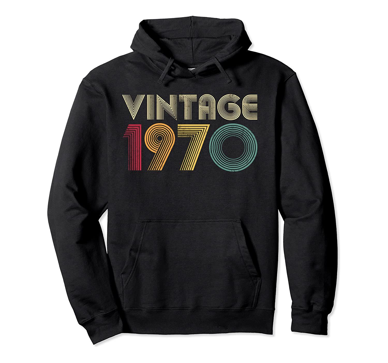 1970 50th Birthday Gift Classic 50 Years Old Retro Vintage Pullover Hoodie, T-Shirt, Sweatshirt, Tank Top, Racerback, Dolman