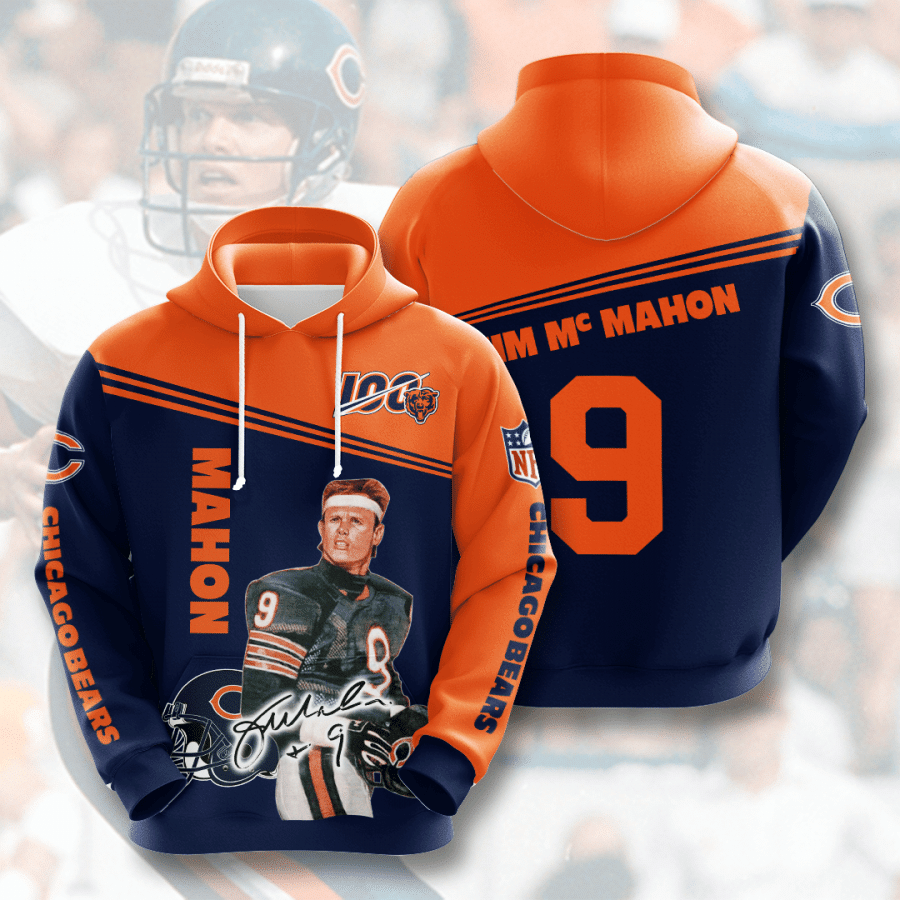 Jim Mcmahon Chicago Bears Chicago Bears 93 Unisex 3D Hoodie Gift For Fans