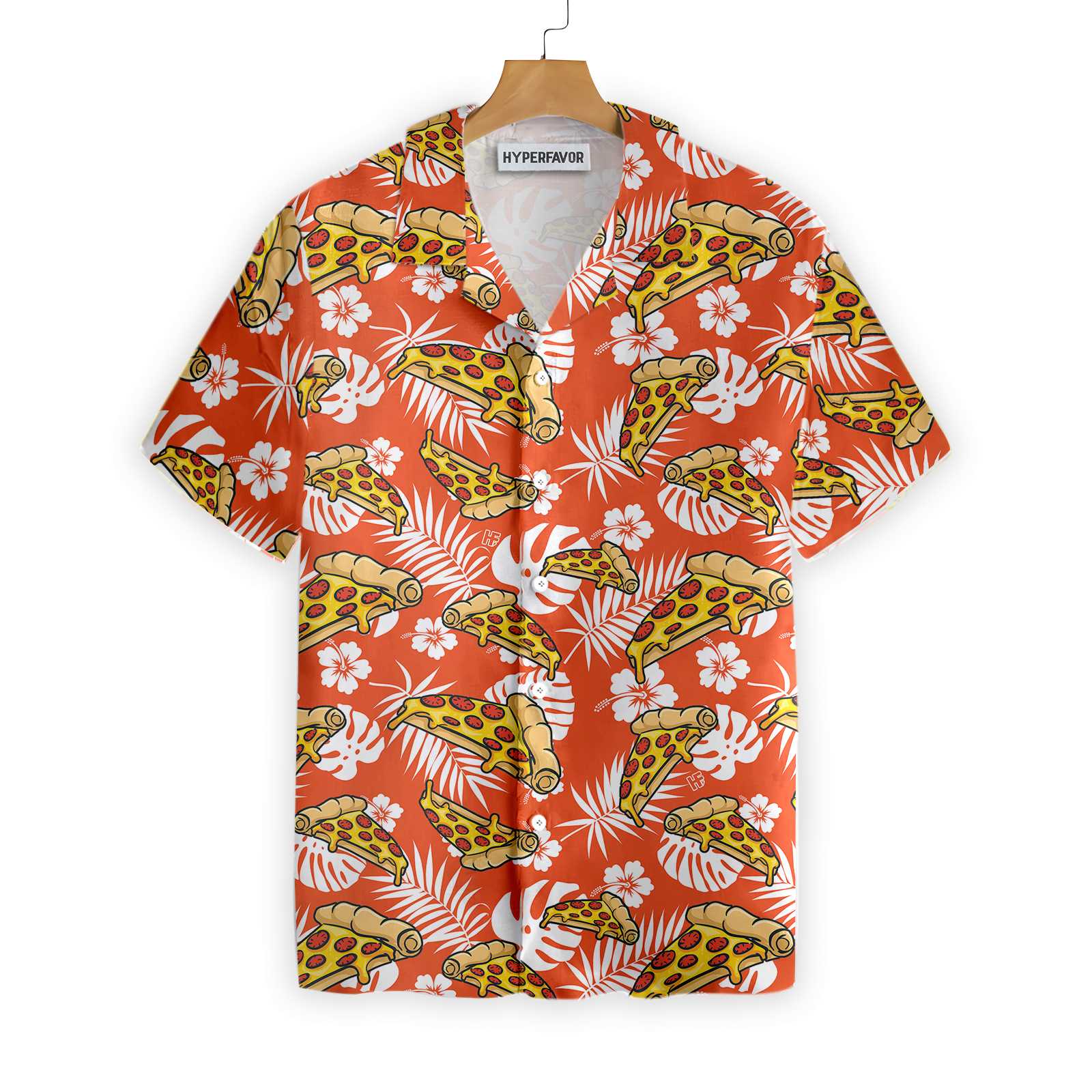 Aloha Tropical Pizza Shirt For Men Hawaii Ha88303