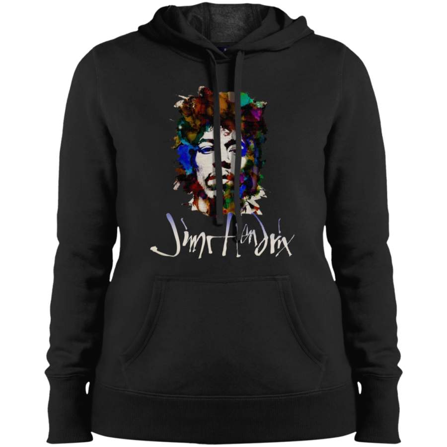 AGR Jimi Hendrix Ladies’ Pullover Hooded Sweatshirt