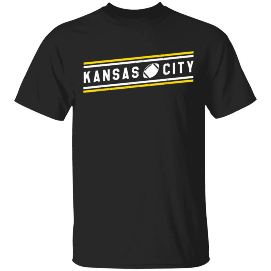 Retro Kansas City Vintage Football Graphic TShirt