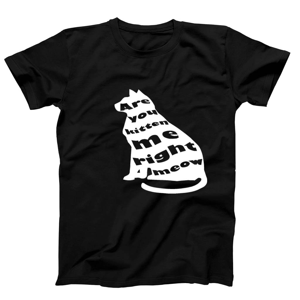 Are You Kitten Me Right Meow Bird Men’s T-Shirt Tee