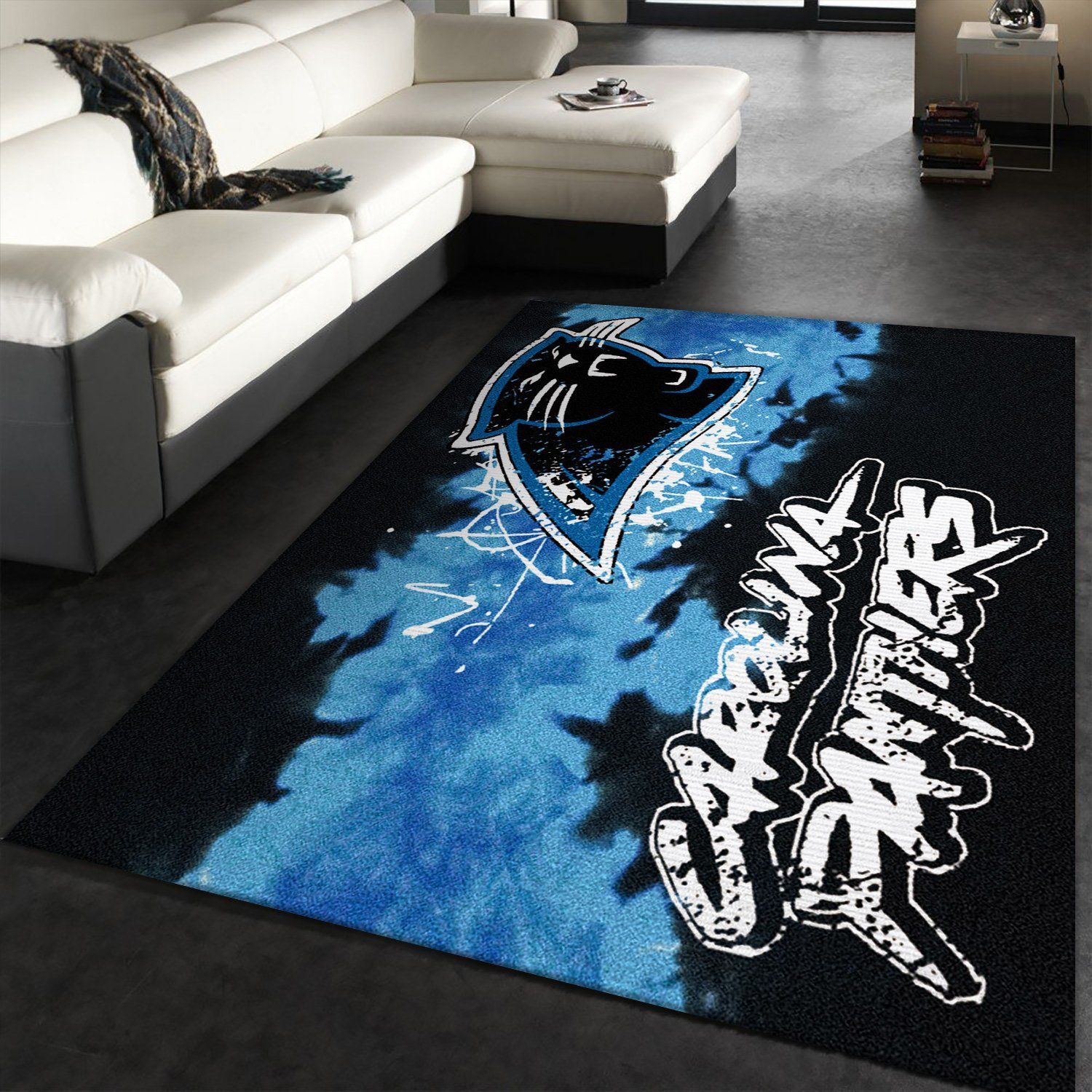 Carolina Panthers Fade Area Rugs Living Room Carpet FN241210 Local Brands Floor Decor The US Decor