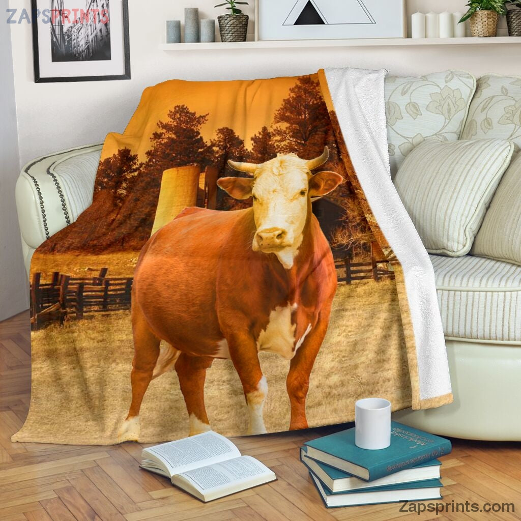 Cow Farm 3D Blanket – Cool Gift Ideas