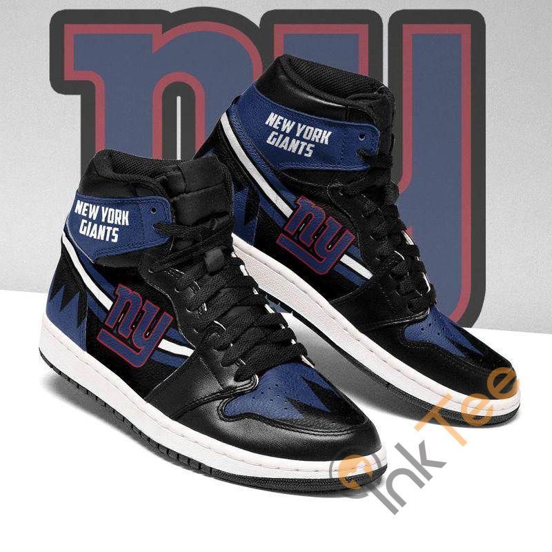 New York Giants Custom Sneaker It2103 Air Jordan Sneaker Air Jordan High Sneakers