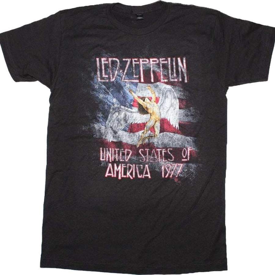 USA 1977 Led Zeppelin T-Shirt