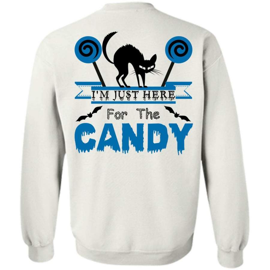 Wait For Halloween T Shirt, I’m Just Here For The Candy Sweatshirt