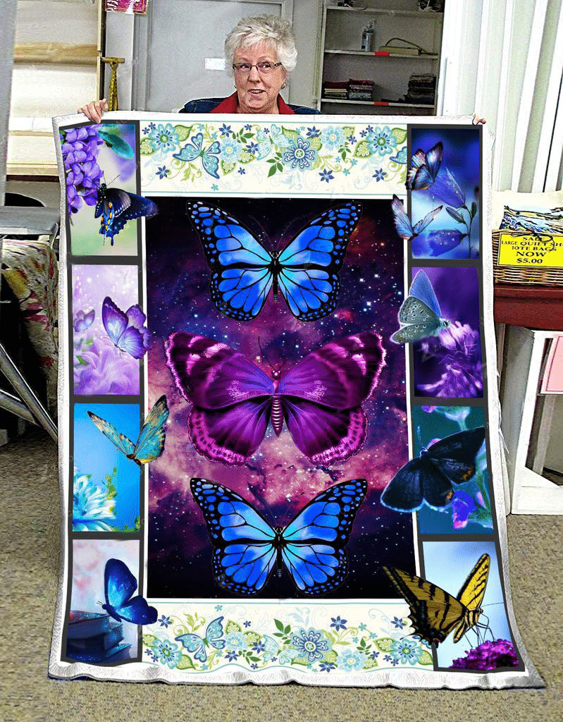 Butterfly – Spring Garden Quilt Blanket