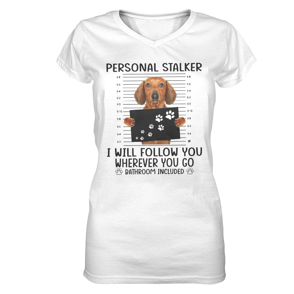 Dachshund Lovers Shirt 15 Ez01 1009 Women V-Neck T-Shirt