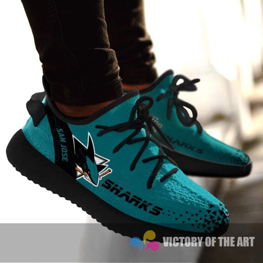 Line Logo San Jose Sharks Sneakers As Special Shoes