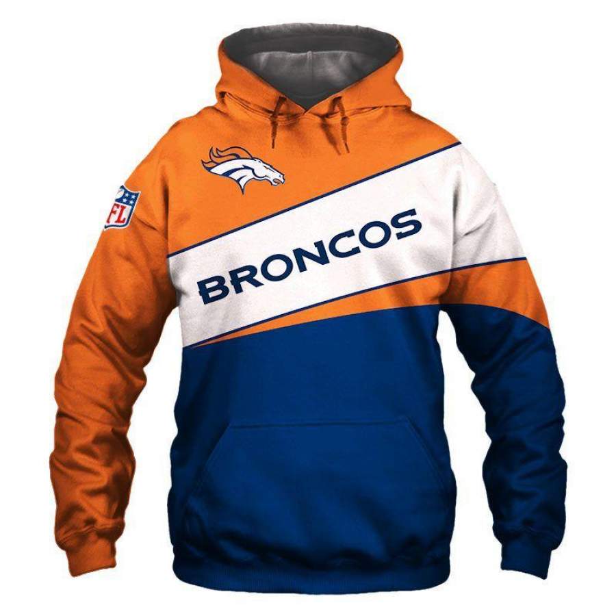 Denver Broncos Hoodie 3D Style1113 All Over Printed