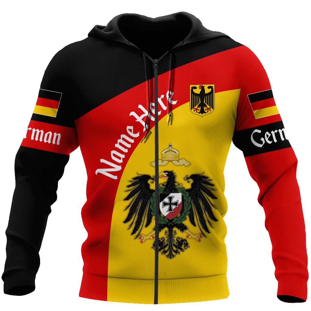 Personalized Name Germany 3D All Over Printed Unisex Shirts