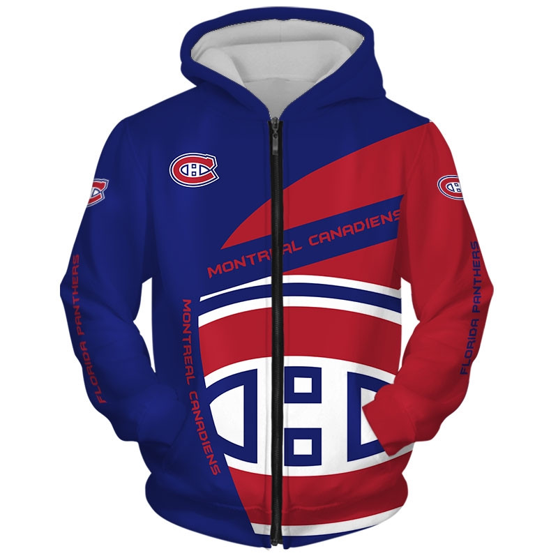 Montreal Canadiens Hoodie 3D With Hooded Long Sleeve Gift For Fans