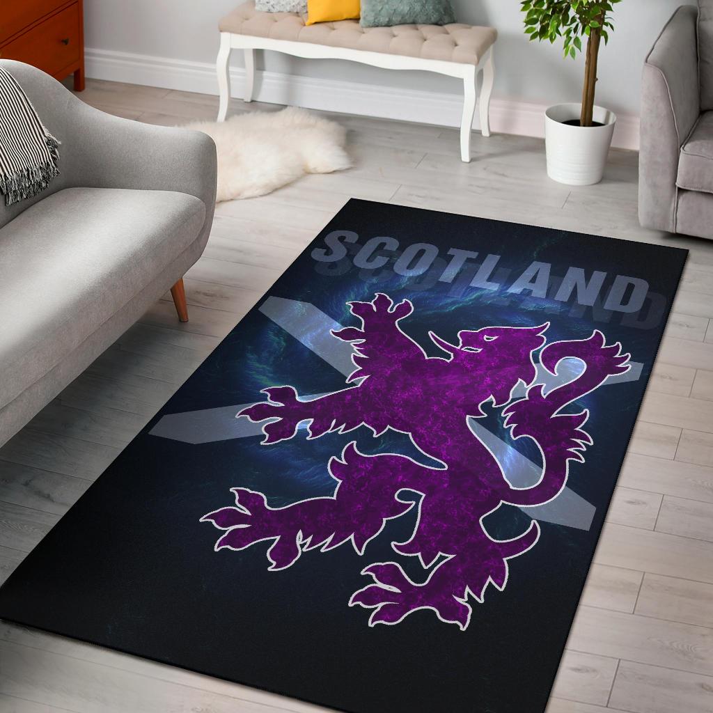 1Stscotland Purple Area Rug – Scottish Lions New Release A25