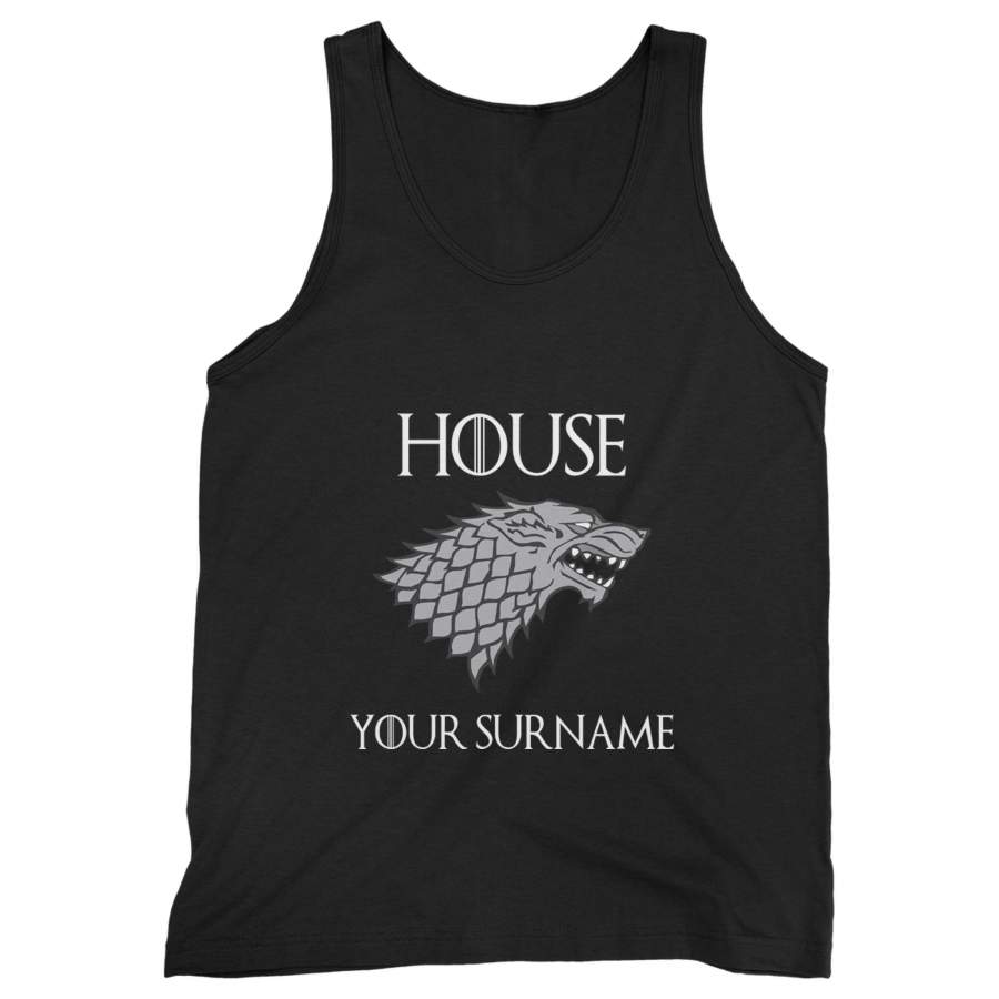 House Custom Surname Man’s Tank Top