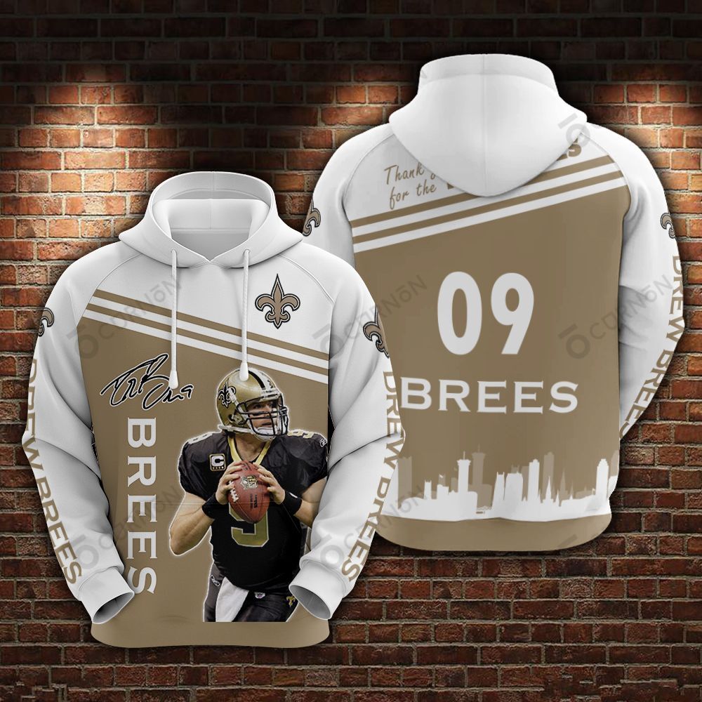 Drew Brees – New Orleans Saints Limited Hoodie 753