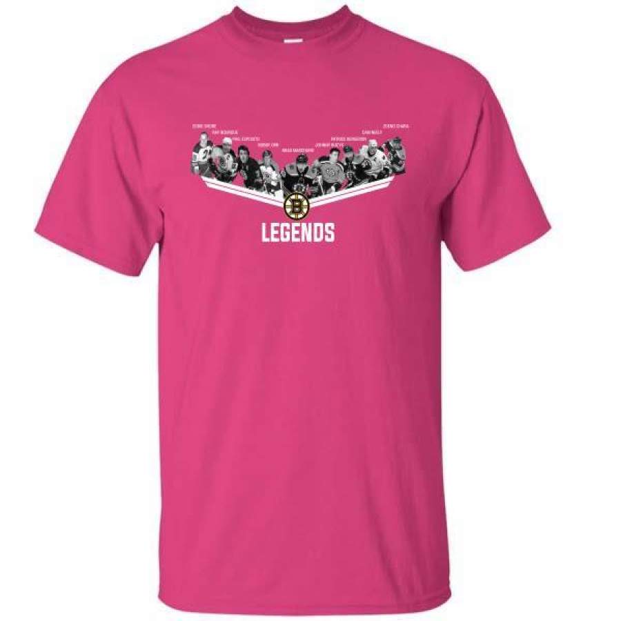 Boston Bruins Legends Players signature T-Shirt