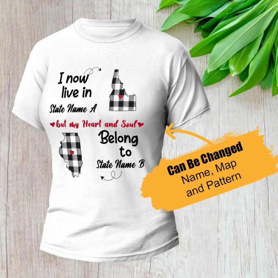 Personalized Belong To Born And Live Buffalo Plaid Custom Women Shirt  – Trending Personalized