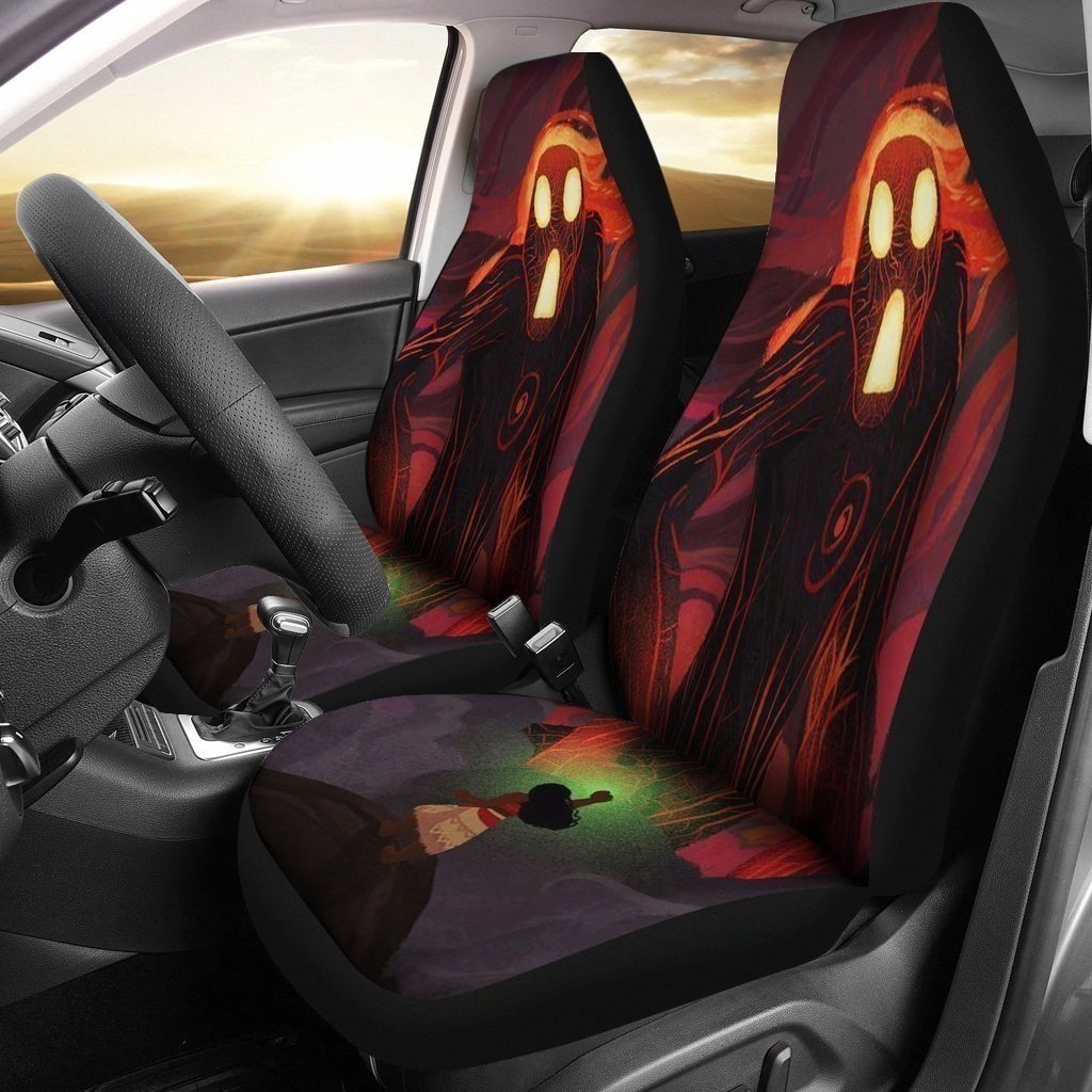 Te Fiti Angry Moana For Fan Gift Sku 2514 Car Seat Covers