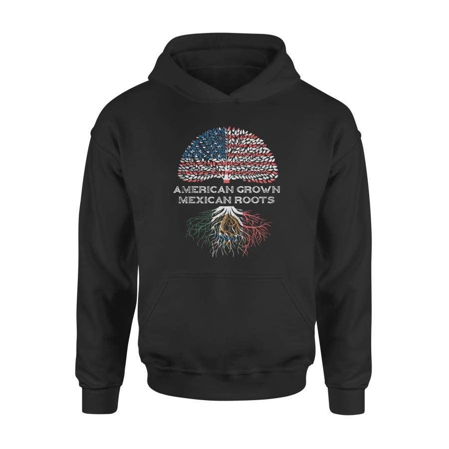 American Grown Mexican Roots Premium Hoodie