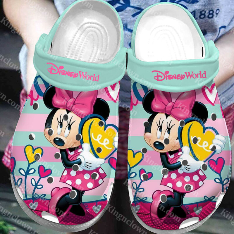 Minne Mouse Clogs Clogband Clogs, Comfy Footwear Pk005