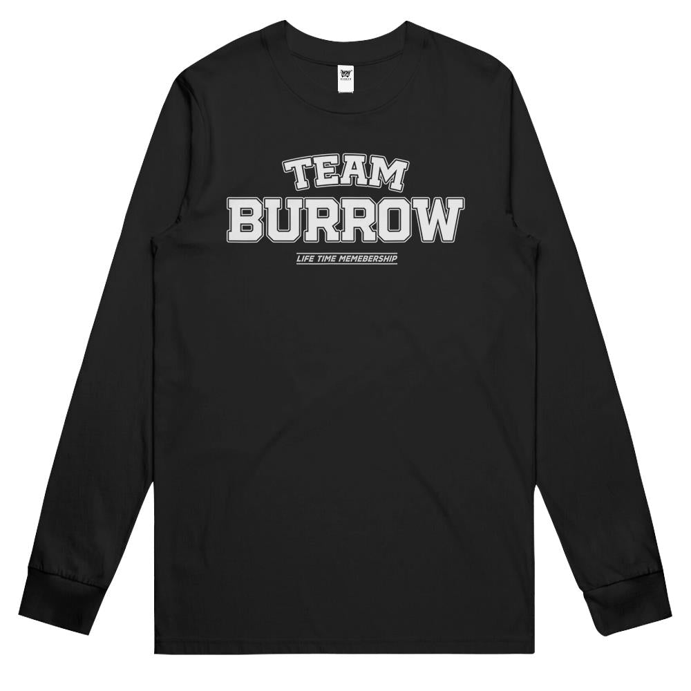 Team Burrow – Proud Family Surname, Last Name – Team Burrow Long Sleeve T Shirts