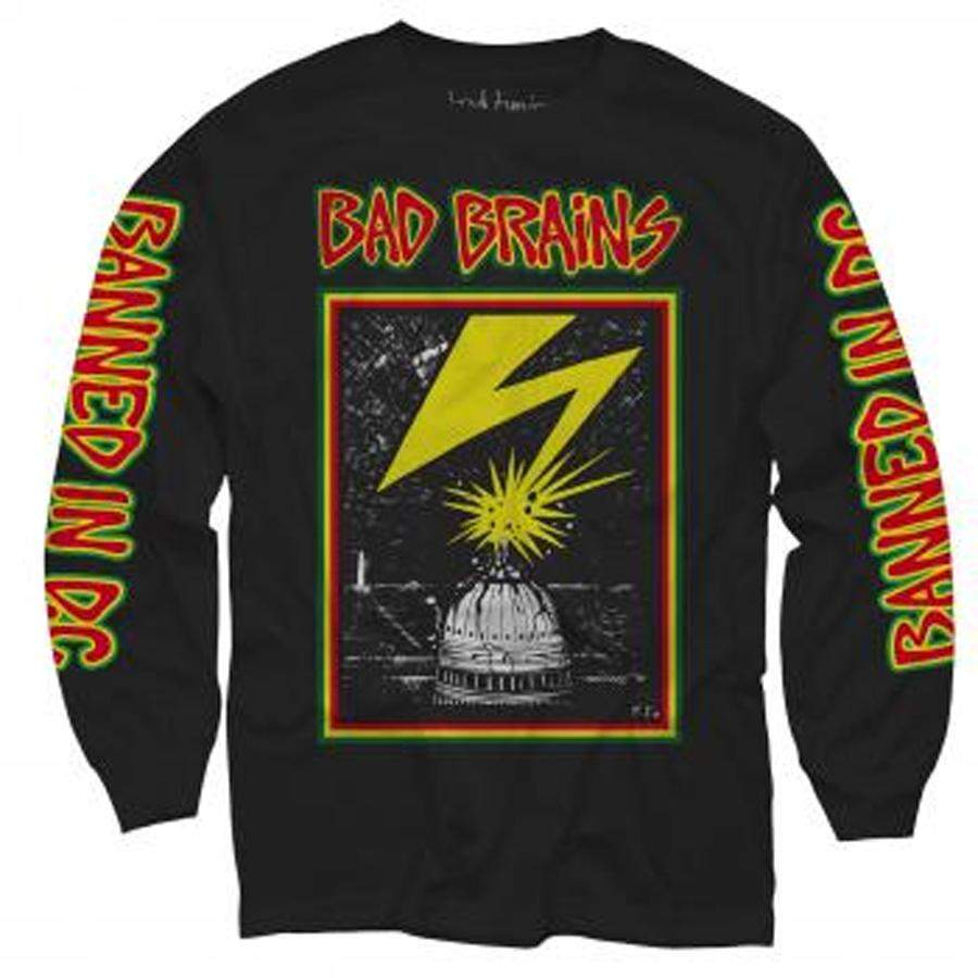 Bad Brains – Longsleeve Capitol – Black t-shirt