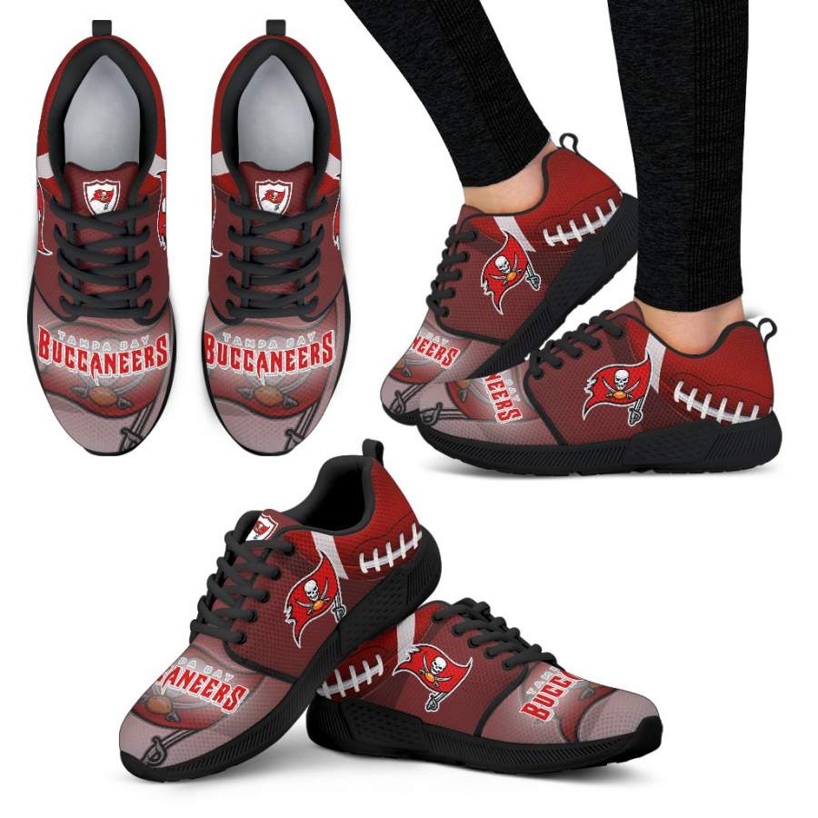 Awesome Tampa Bay Buccaneers Running Sneakers For Football Fan